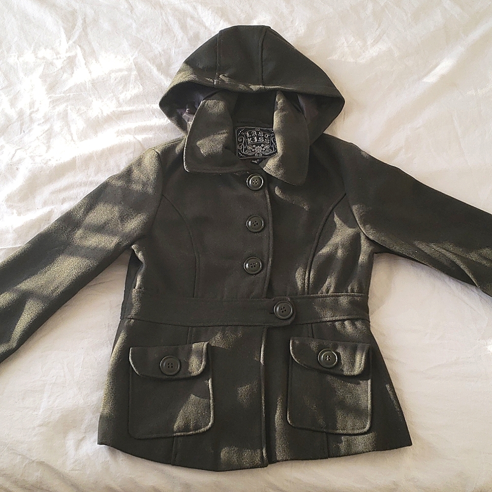 Green Fall Coat